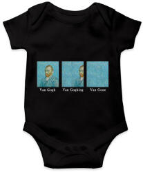 printfashion Van Gogh - Baba Body - Fekete (2261531)