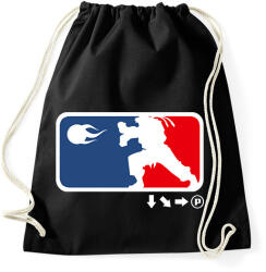 printfashion Street Fighter League - Sportzsák, Tornazsák - Fekete (9456933)
