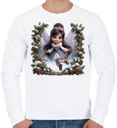 printfashion Tündérlány - Férfi pulóver - Fehér (15467840)