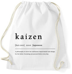 printfashion Kaizen - Sportzsák, Tornazsák - Fehér (14736253)