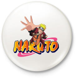 printfashion Uzumaki Naruto - Kitűző, hűtőmágnes - Fehér (3089385)