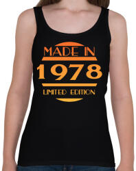 printfashion 1978 - Női atléta - Fekete (12776464)