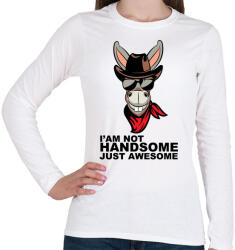 printfashion Awesome - Női hosszú ujjú póló - Fehér (5123502)