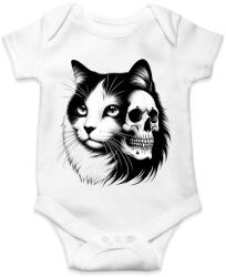printfashion Macska - Baba Body - Fehér (15325536)
