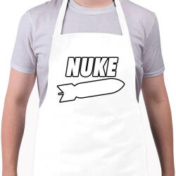 printfashion Nuke - Kötény - Fehér (4907002)