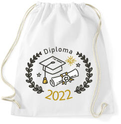 printfashion Diploma 2022 - Sportzsák, Tornazsák - Fehér (6343012)