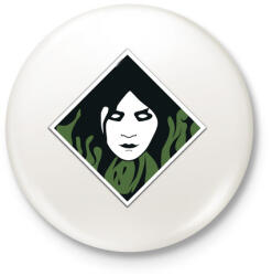 printfashion Apex Legends Wraith Jelvény (Badge) - Kitűző, hűtőmágnes - Fehér (3079369)