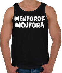 printfashion MENTOROK MENTORA - Férfi atléta - Fekete (10885018)