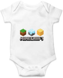 printfashion Minecraft felirat - Baba Body - Fehér (14389740)