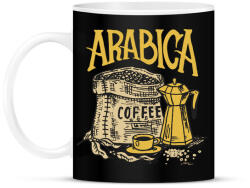 printfashion Arab kávé - Bögre - Fekete (4835148)