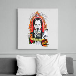 printfashion Wednesday art 3 - Vászonkép - Fehér (11600040)