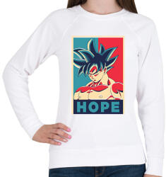 printfashion Goku Hope - Női pulóver - Fehér (12485319)