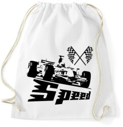 printfashion Formula One Speed F1 - Sportzsák, Tornazsák - Fehér (1445288)