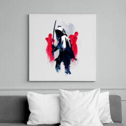 printfashion Michonne The Walking Dead - Vászonkép - Fehér (6621200)