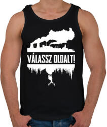 printfashion Válassz! - Férfi atléta - Fekete (2500626)