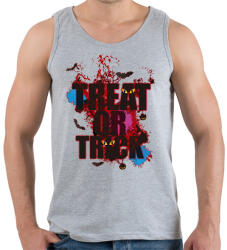 printfashion Treat or Trick - Férfi atléta - Sport szürke (1840027)