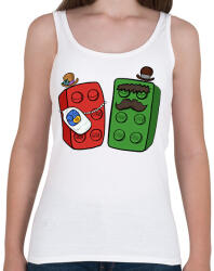 printfashion Lego család - Női atléta - Fehér (16182786)