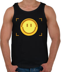 printfashion Mosoly keresés - Férfi atléta - Fekete (1221714)