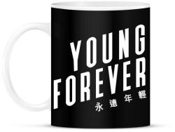 printfashion BTS Young forever - Bögre - Fekete (1140952)
