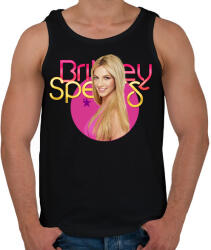 printfashion britney spears - Férfi atléta - Fekete (4647819)