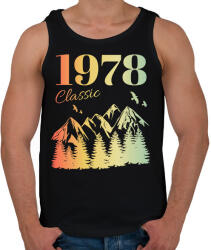 printfashion 1978 - Férfi atléta - Fekete (12713553)