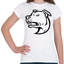 printfashion Amstaff - Női póló - Fehér (11274954)