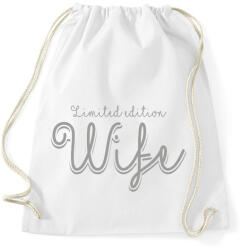printfashion Limited edition Wife - Sportzsák, Tornazsák - Fehér (848608)