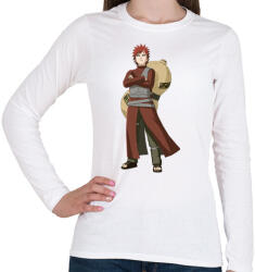 printfashion Gaara - Női hosszú ujjú póló - Fehér (496248)