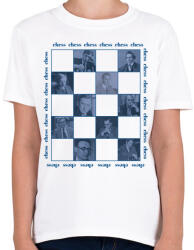 printfashion Popular chess players - Gyerek póló - Fehér (7455887)