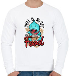 printfashion Kaja - Férfi pulóver - Fehér (805103)