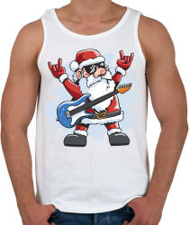 printfashion Rocker Télapó - Férfi atléta - Fehér (15145489)