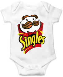 printfashion Singles - szinglik - Pringles paródia - Baba Body - Fehér (5654525)