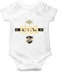 printfashion born-in-1965-cream-choco - Baba Body - Fehér (1330387)