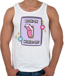 printfashion Book on - Férfi atléta - Fehér (15704011)