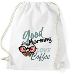 printfashion good morning owl - Sportzsák, Tornazsák - Fehér (6136289)