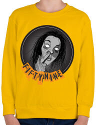 printfashion fuckofffiftynine-01. png - Gyerek pulóver - Sárga (343154)