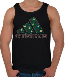 printfashion adidas christmas - Férfi atléta - Fekete (15052167)