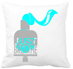 printfashion Breathe it - Párnahuzat, Díszpárnahuzat - Fehér (2008340)