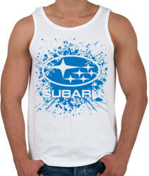 printfashion Subaru - Férfi atléta - Fehér (2249119)