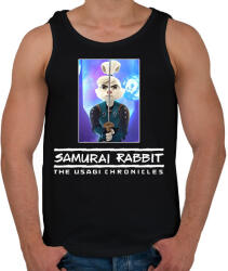printfashion Samurai Rabbit: The Usagi Chronicles - Férfi atléta - Fekete (14743800)