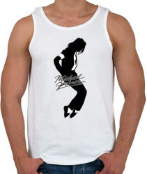 printfashion Michael Jackson - Férfi atléta - Fehér (4160228)