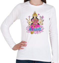 printfashion lakshmi - Női hosszú ujjú póló - Fehér (15900836)
