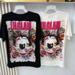 Lil Glam póló fekete (ONE SIZE)
