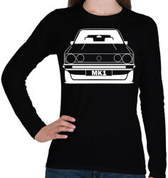 printfashion Volkswagen golf Mk1 - Női hosszú ujjú póló - Fekete (15671674)