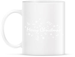 printfashion Merry Christmas - Bögre - Fehér (5784227)