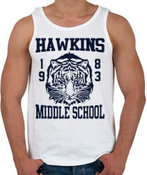 printfashion Hawkins Tigers - Férfi atléta - Fehér (7293872)