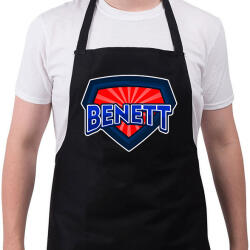 printfashion BENETT - Kötény - Fekete (10022328)