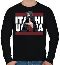 printfashion Itachi Uchiha - Férfi pulóver - Fekete (5367366)