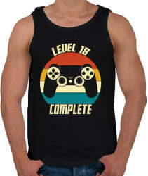 printfashion Gamer szülinap - Férfi atléta - Fekete (1634551)