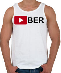 printfashion Youtuber - Férfi atléta - Fehér (1614272)